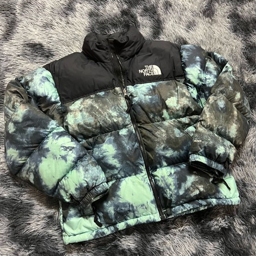 The North Face 1996 Retro Nuptse Jacket used, size M, wasabi green