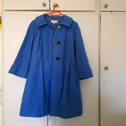 Marks & Spencer coat L (12 UK) like new, blue