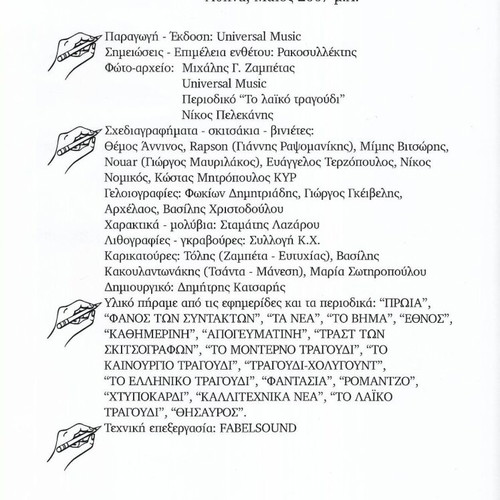Giorgos Zampetas Album and Biography book used, Greek language