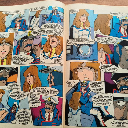 Robotech The Macross Saga 15 used comic, 1986