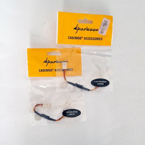 Fan converter used from 12V to 9.5V 3-pin, pack of 2 Sharkoon