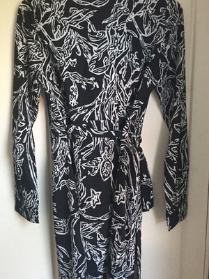 Never Fully Dressed wrap dress new, blue, size S/M