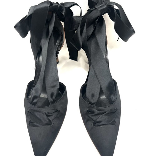 Yves Saint Laurent double color heels