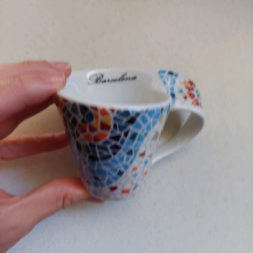 Coffee cup from Barcelona like new