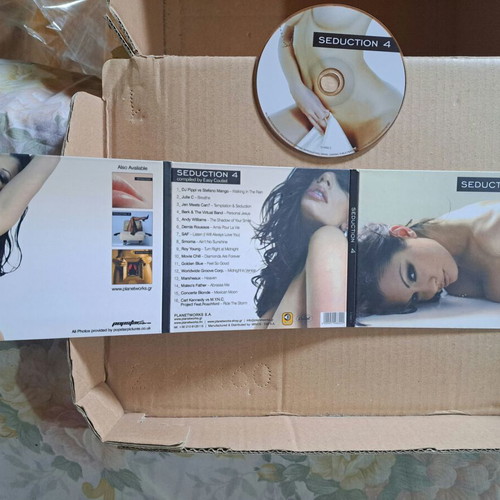 Various Seduction 4 CD like new, 2007 compilation
