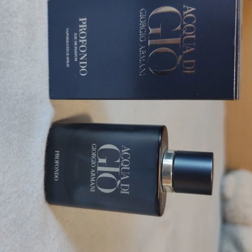 Acqua di Gio Profondo Giorgio Armani like new, collectible decor