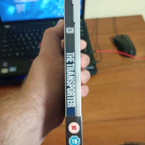 The Transporter Blu-ray metal case new with bonus commentary