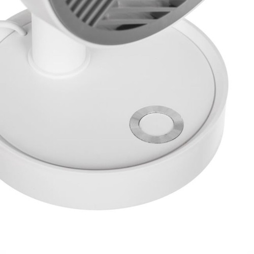 White and gray USB desk fan 4 W Ø13 cm