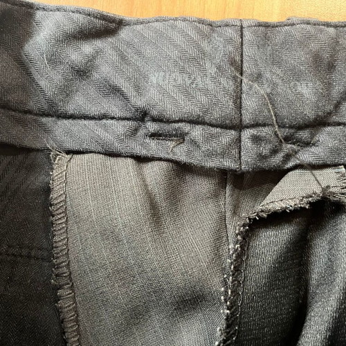 Nuova Moda Suit Pants M like new, gray, handmade viscose