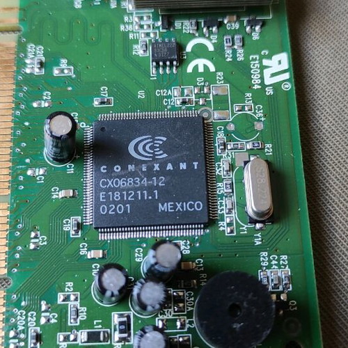 Fax modem Conexant CX06834-12 used