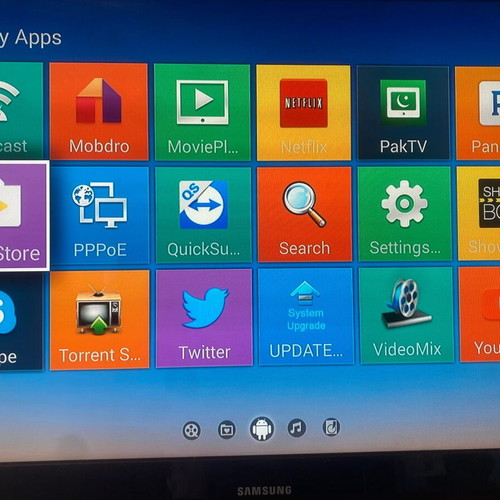 Android TV box MXQ used, working