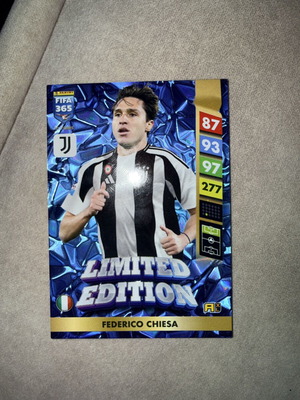 Federico Chiesa Limited Edition 2025 card like new