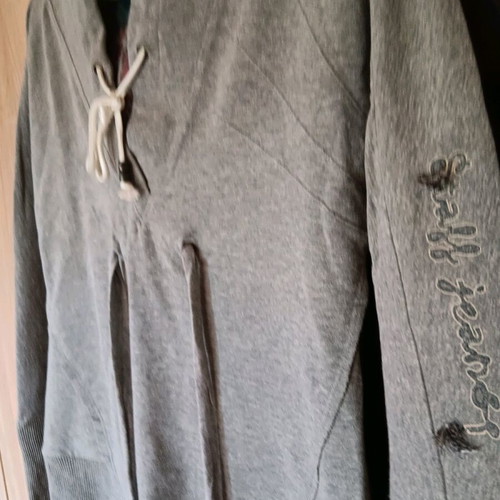 Staff Jeans women's sweatshirt like new, gray, size Large
