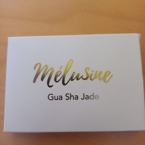 Melusine Gua Sha Jade face massage stone new, nefertiti