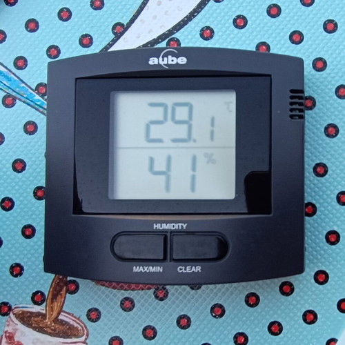 Aube digital thermometer and hygrometer like brand new