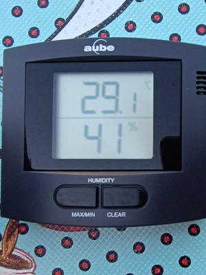 Aube digital thermometer and hygrometer like brand new