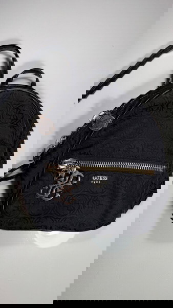 τσάντα guess γνήσια backpack γυναικείο μαύρο