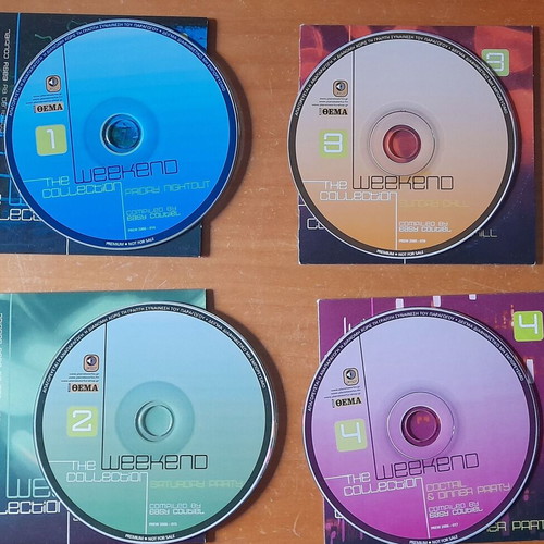 The Weekend Collection 4cd with case new, electronic
