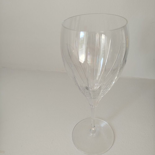 Christofle Crystal Glasses set of 5 like new