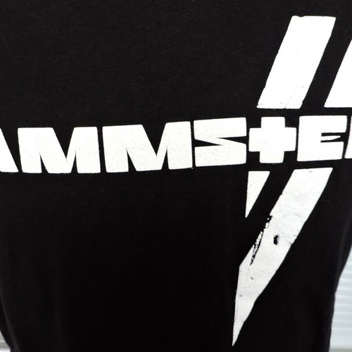 Rammstein Kreuz Vintage T-Shirt size L like new, black and white