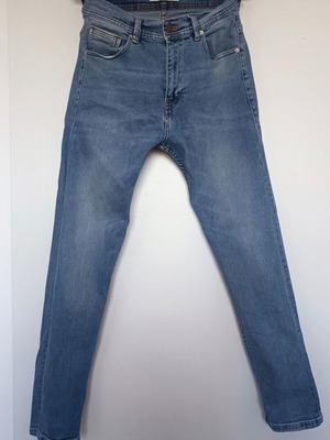 Zara дънки употребявани размер 31 син