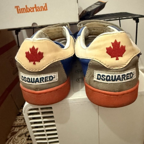 Dsquared2 Canadian Maple Leaf Velcro Sneakers used EU 43
