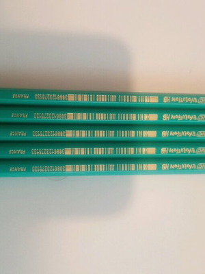 Set of 5 school pencils new
