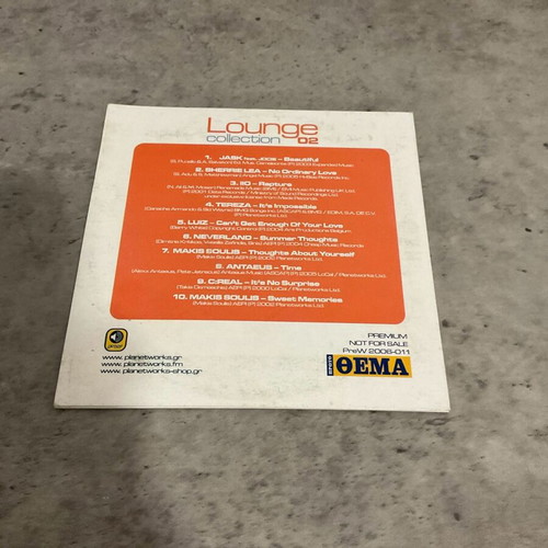 Cd Lounge Collection 02 like new