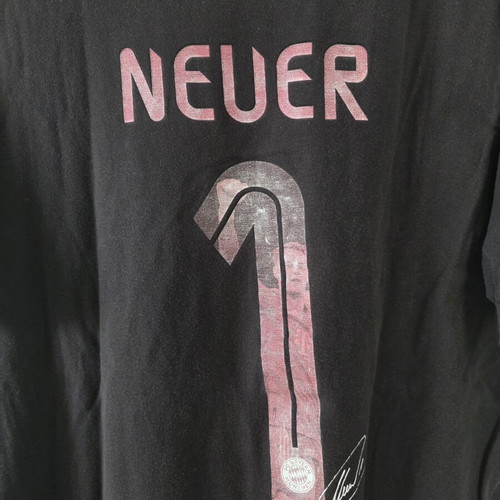 Bayern Munich Neuer short-sleeve shirt used with print wear