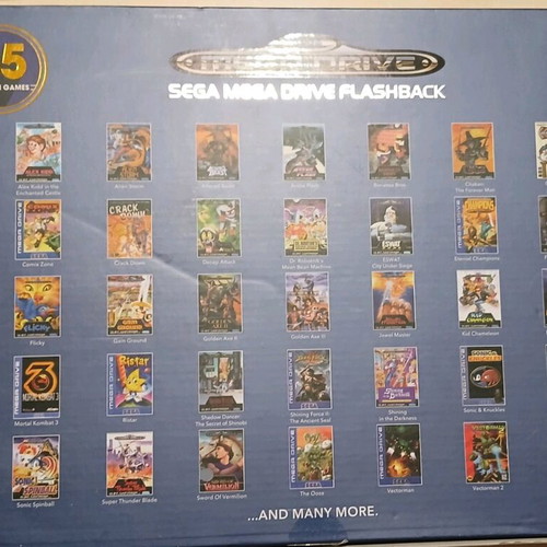 Sega Mega Drive Mini used console with preloaded games