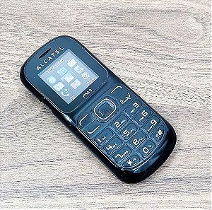 Alcatel OT-217 Dual- Sim Μαύρο Κινητό Τηλέφωνο Με κουμπιά