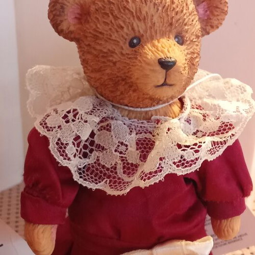 Russ Teddy Town Victorian Boy and Victorian Girl collectible set like new