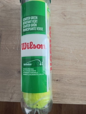 Wilson Starter Play Green tennis balls x4 new, sealed, pack of 7