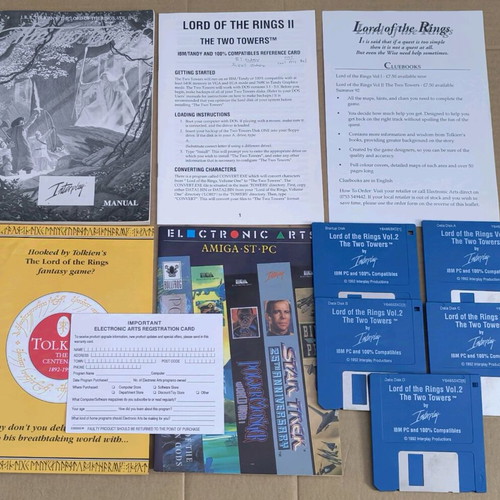 The Lord Of The Rings Vol. II The Two Towers PC like new, Big Box