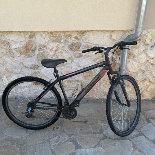 Clermont MTB 29" mountain bike used, black/grey with pink details