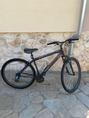 Clermont MTB 29" mountain bike used, black/grey with pink details