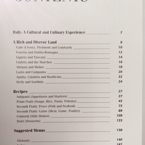 Cookery Around The World Italy used