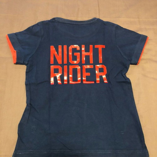 Marks & Spencer T-shirt for 4-5 years boy used, blue and red