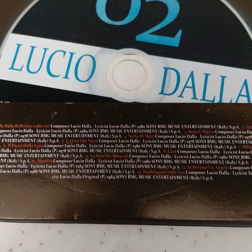 Lucio Dalla cassette, brand new