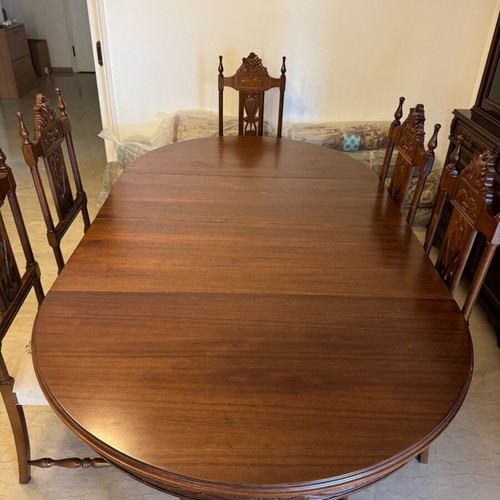 Vintage Handmade Dining Room Set by Εγγλεζάκης used
