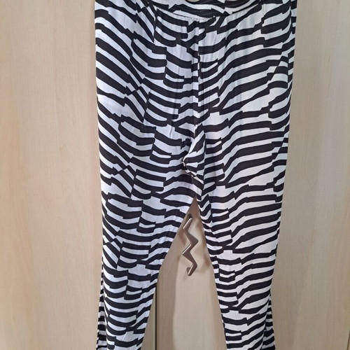 Armani Jeans women's summer pants black and white new