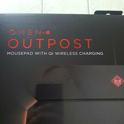 HP Omen Mousepad with RGB Lighting and Wireless Charging new