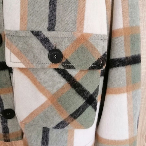 Zara jacket size M new, checkered