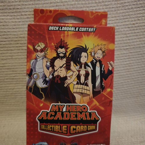 MyHeroAcademia Deck Crimson Rampage series sealed, like new