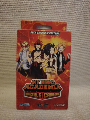 MyHeroAcademia Deck Crimson Rampage series sealed, like new