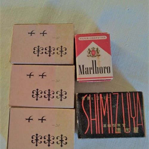 Matchboxes used from the Far East, collectible set