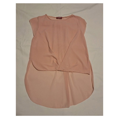 PinUp women's blouse like new, salmon/apple green, size S