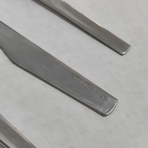 Alia Bea Air France Cutlery Set used, 2 knives and 1 spoon