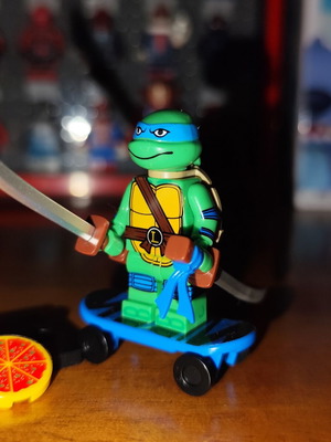 Leonardo Teenage Mutant Ninja Turtles 1987 figure like new