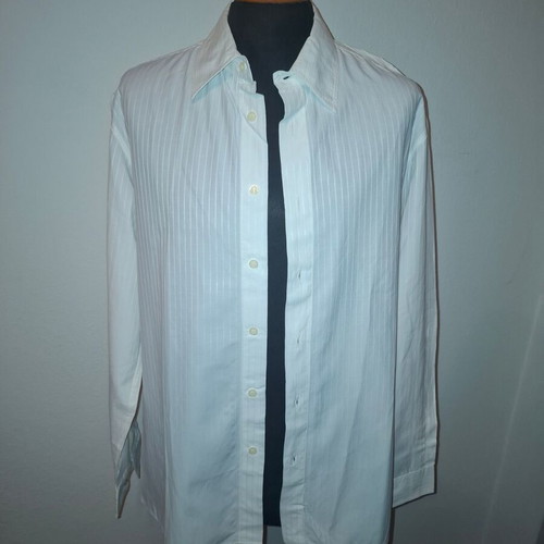 Ferre Jeans White Formal Shirt Slim Line XL like new